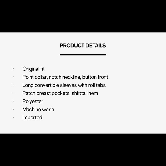 ❌SOLD❌ Express Original Fit Portofino Shirt - Picture 4 of 6